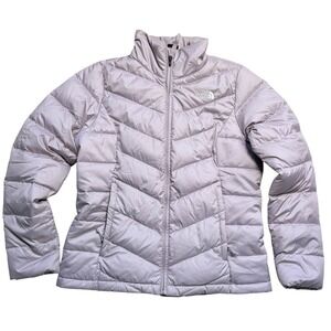 The North Face Aconcagua II 550 Down Puffer Jacket Womens Medium Lavender Purple